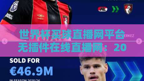 世界杯买球直播网平台无插件在线直播网：2026年看球新姿势，你准备好了吗？