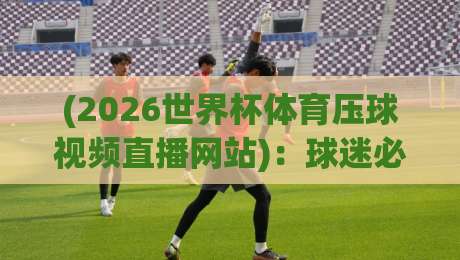 (2026世界杯体育压球视频直播网站):球迷必备的观赛与压球指南