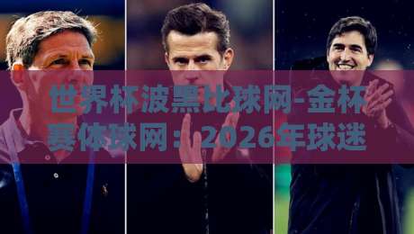 世界杯波黑比球网-金杯赛体球网：2026年球迷必备观赛指南