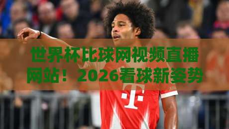 世界杯比球网视频直播网站!2026看球新姿势全攻略