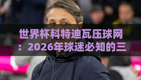 世界杯科特迪瓦压球网：2026年球迷必知的三大实战策略