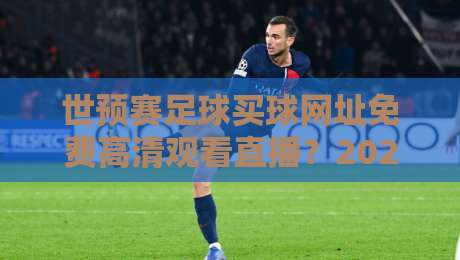 世预赛足球买球网址免费高清观看直播？2026年观赛指南与避坑手册