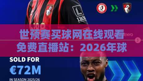 世预赛买球网在线观看免费直播站：2026年球迷必收藏的四大观赛妙招