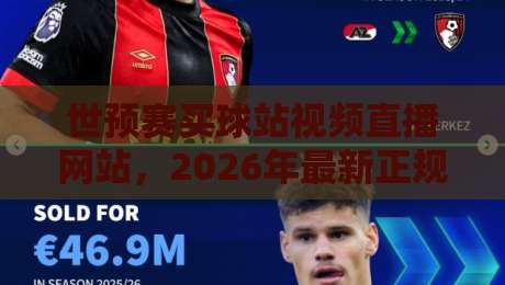 世预赛买球站视频直播网站,2026年最新正规观赛与避坑指南