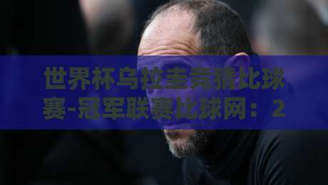 世界杯乌拉圭竞猜比球赛-冠军联赛比球网：2026年世界杯前瞻与竞猜攻略