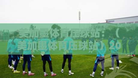 美加墨体育压球站：（美加墨体育压球站）2026年世界杯预测玩法与避坑指南