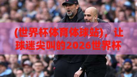 (世界杯体育体球站)，让球迷尖叫的2026世界杯观赛新姿势