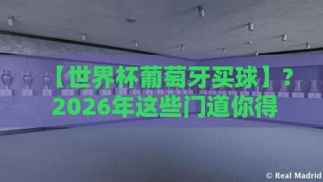 【世界杯葡萄牙买球】? 2026年这些门道你得搞清楚 【世界杯葡萄牙买球】? 2026年这些门道你得搞清楚